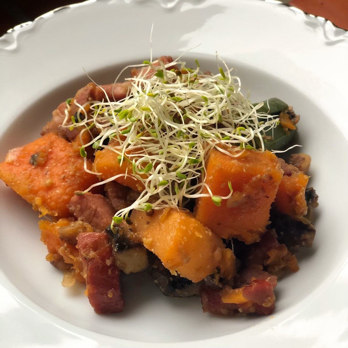 Poêlée d’automne au filet mignon&nbsp;fumé